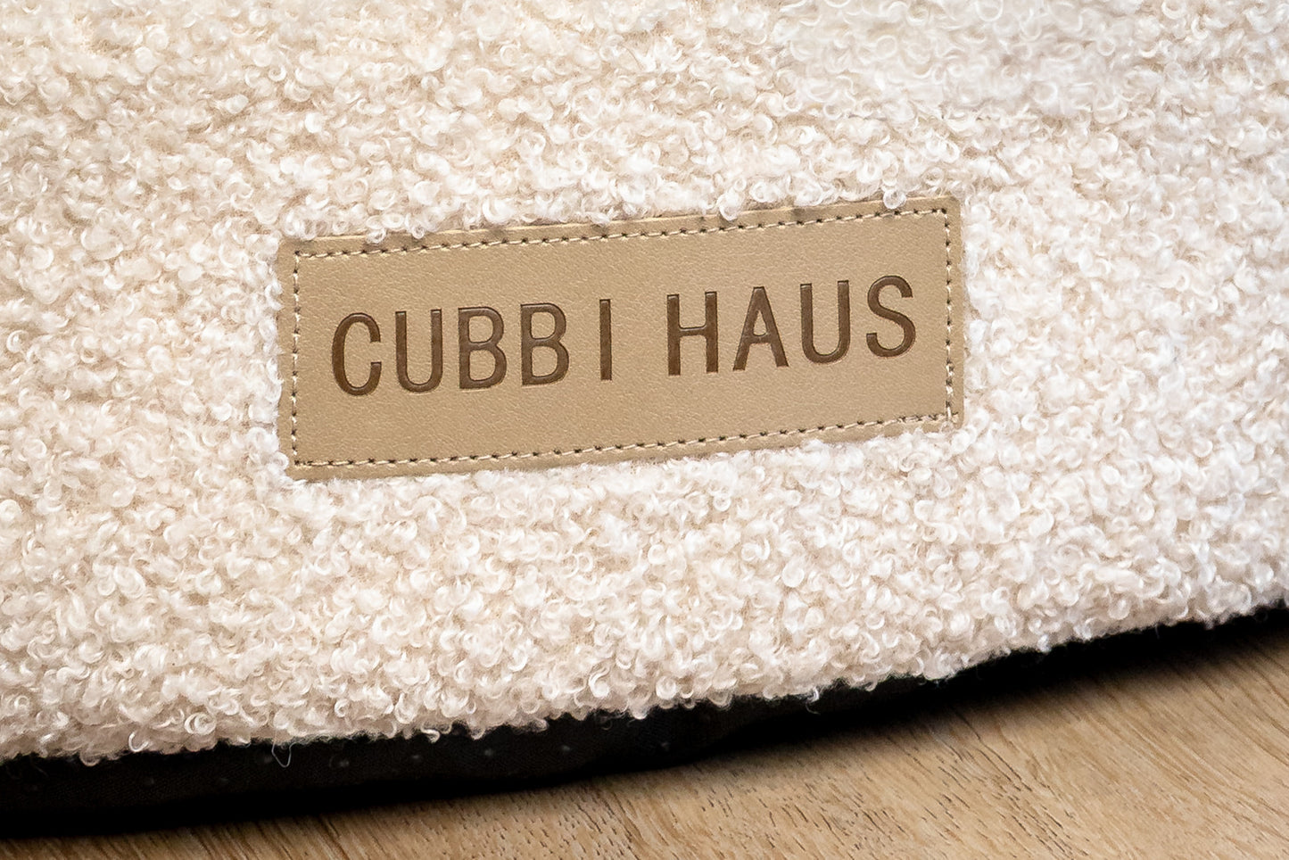 CUBBI HAUS Luxury Dog Bed - Beige
