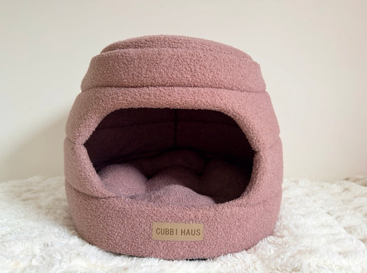 CUBBI HAUS Luxury Dog Bed - Mocha