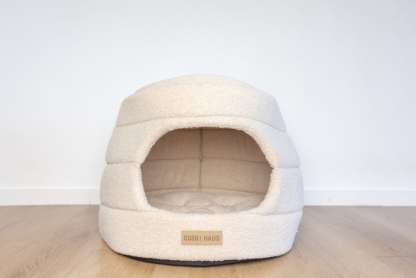 CUBBI HAUS Luxury Dog Bed - Beige